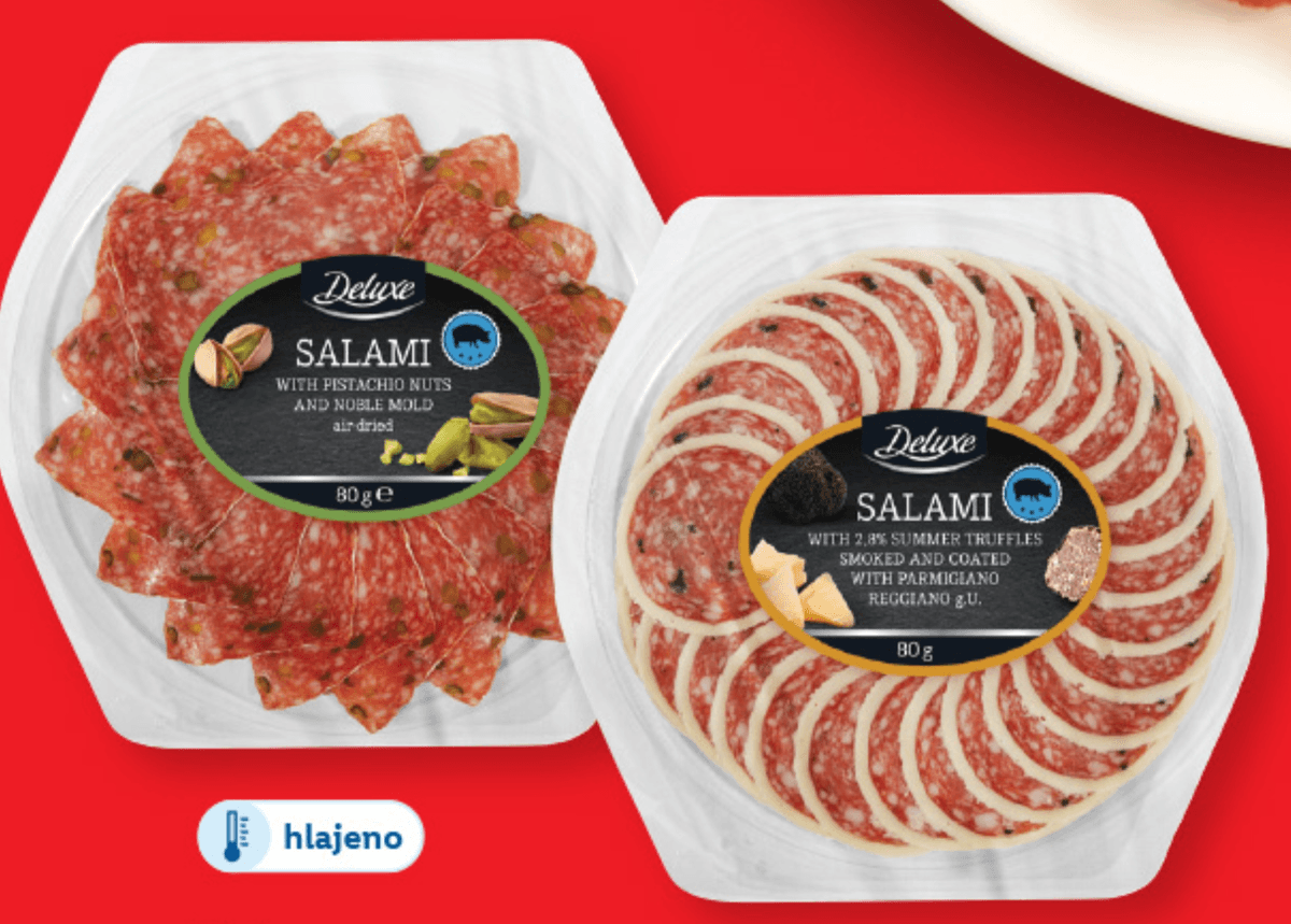 Deluxe Salama v rezinah 80 g - Akcija v trgovini Lidl