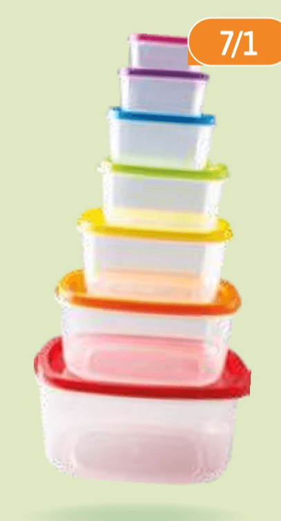 Set posod za shranjevanje 7/1 - Akcija v trgovini E.Leclerc