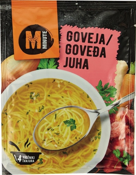 Bista juha Minute 65 g - Akcija v trgovini Mercator