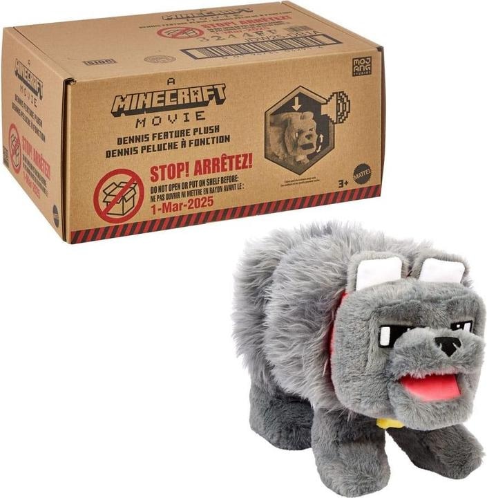 MINECRAFT FUNKCIONALNI PLIŠKO VOLK DENNIS