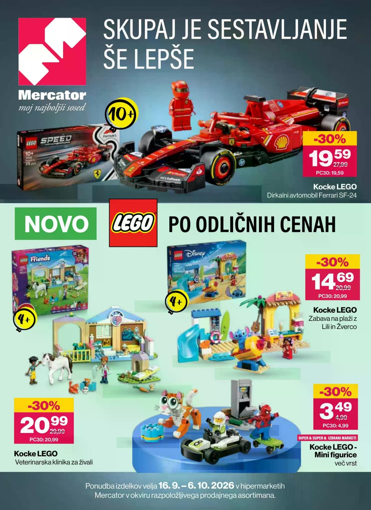 mercator katalog od 16.09.2026. - Igrače