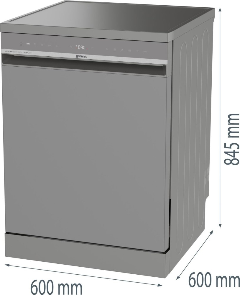 Prostostoječi pomivalni stroj Gorenje GS673A97X Akcija v trgovini Harvey Norman