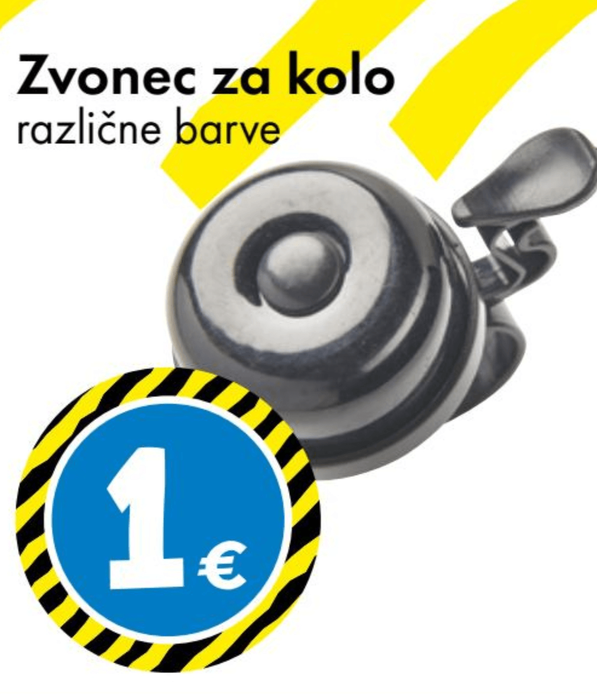 Zvonec za kolo - Akcija v trgovini Tedi