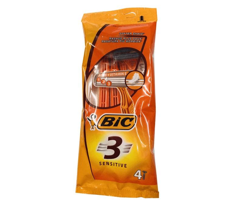 Bic 3 Sensitive 4+2 Akcija v trgovini Mercator