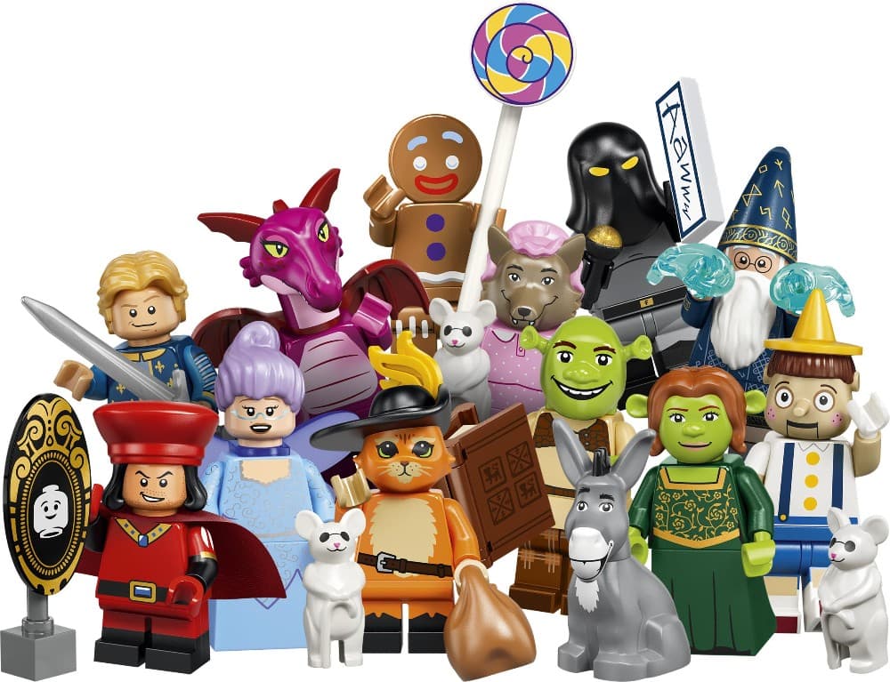 LEGO Minifigures serija Shrek Akcija v trgovini Mercator