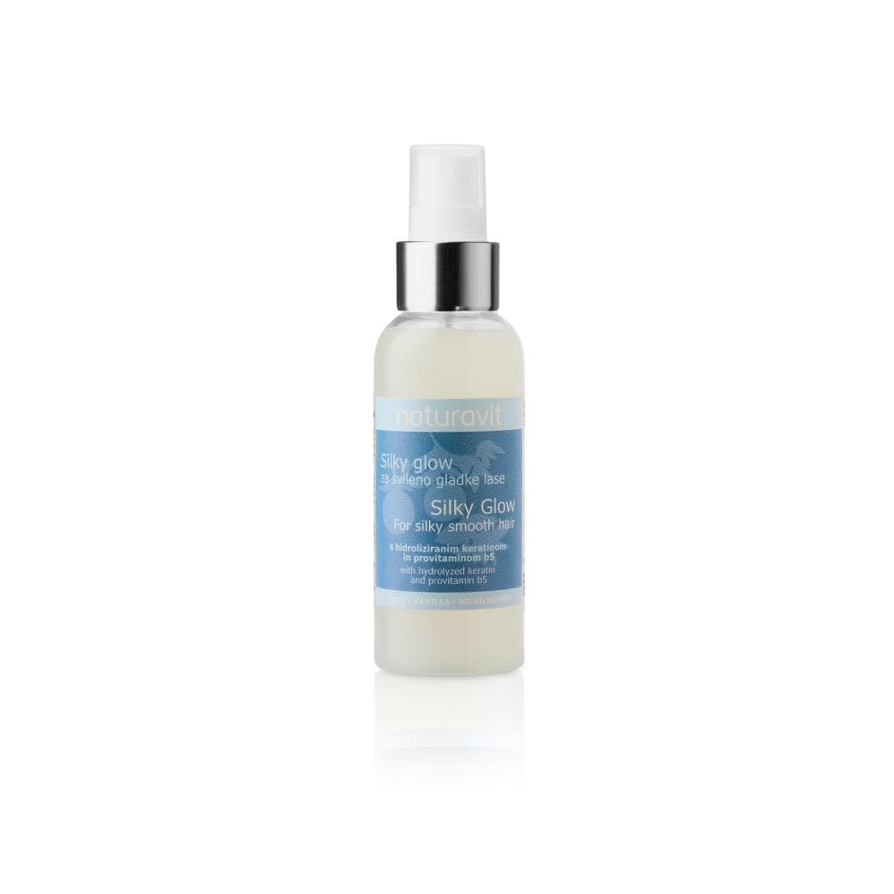 Naturavit Silky Glow Sprej za svileno gladke lase 100 ml Akcija v trgovini Tuš