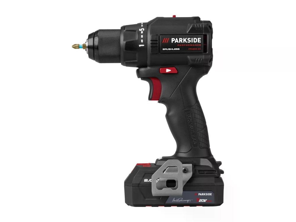 Parkside Performance akumulatorski vrtalni vijačnik kos Akcija v trgovini Lidl