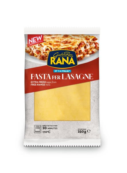 Sveže testenine za lazanjo Rana 250 g Akcija v trgovini E.Leclerc