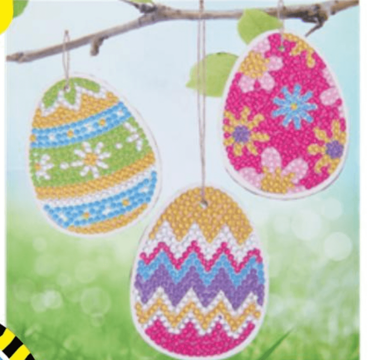 Diamantna slika za obešanje - Akcija v trgovini Tedi