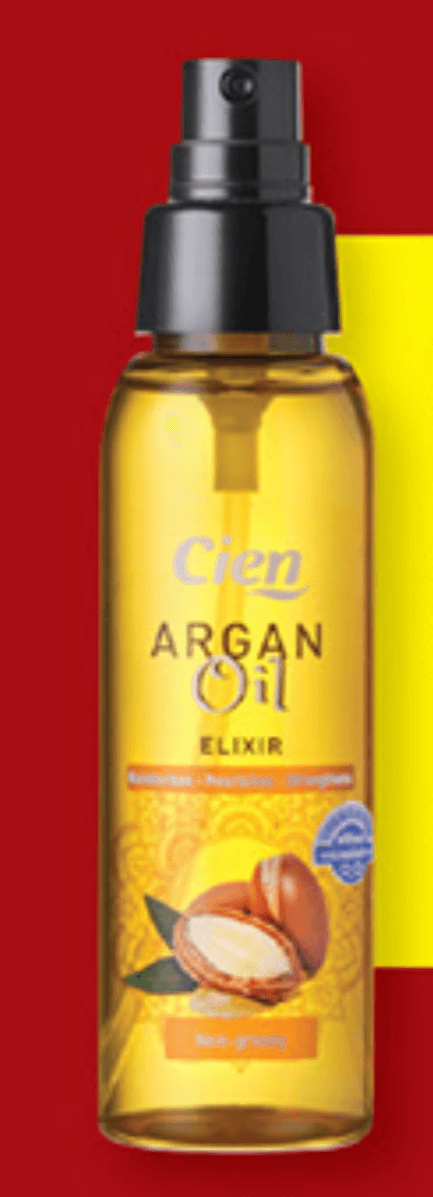Cien Eliksir za lase z arganovim oljem 100 ml - Akcija v trgovini Lidl