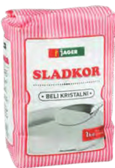 Sladkor beli kristalni 1 kg Jager Akcija v trgovini Jager