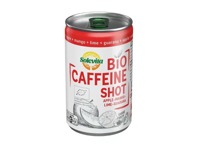 Solevita Bio kofeinski shot z guano 150 ml Akcija v trgovini Lidl