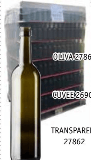 Steklenica navojna Bordeaux selection 1152 750 ml Akcija v trgovini Jager