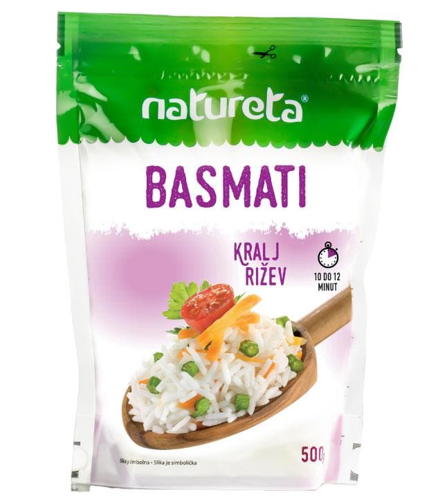 Riž Natureta 750 g, 500 g Akcija v trgovini Mercator