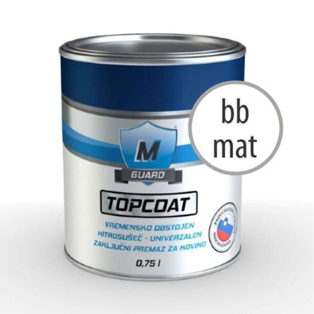 Zaščitni premaz M-Guard Topcoat 0,75 l Akcija v trgovini Merkur