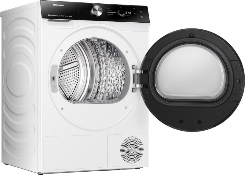 Hisense kondenzacijski sušilnik perila s toplotno črpalko DH7S107BW sušenje 10 kg - Akcija v trgovini Merkur