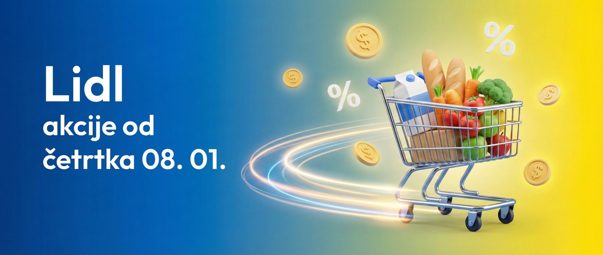 Prihranite ta teden! Izbrali smo top akcije v Lidlu (08.01. - 14.01.2026)