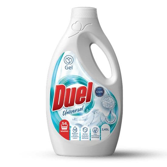 Tekoči detergent Duel Universal, Color care, Perfect Black 54 pranj 2,45 l Akcija v trgovini Tuš