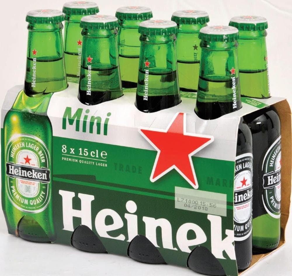 Svetlo pivo Heineken 8x 0,15 l Akcija v trgovini E.Leclerc