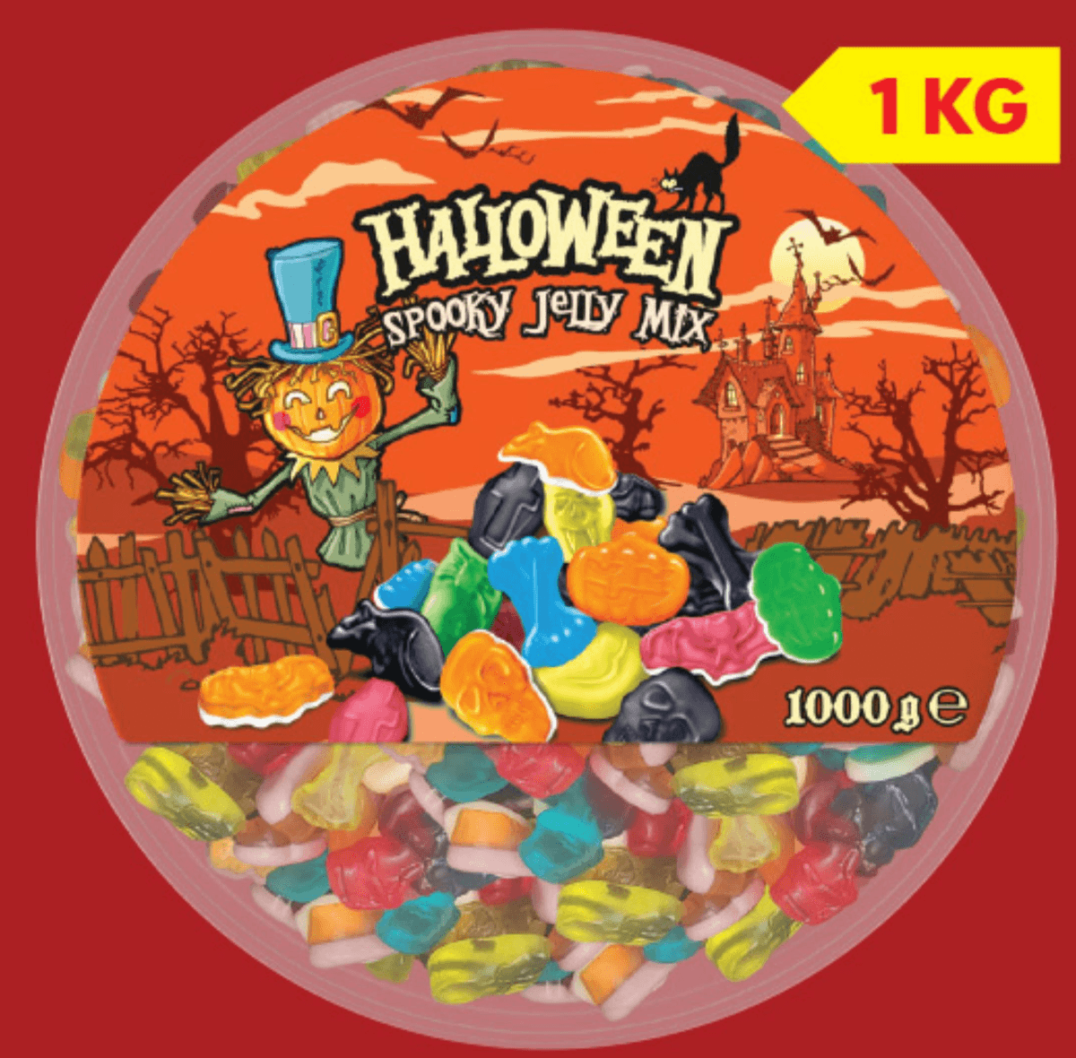 Halloween gumijevi bonboni 1 kg Akcija v trgovini Lidl