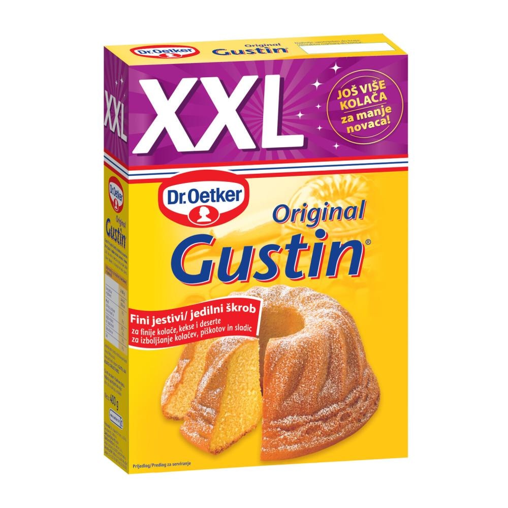 Dr. Oetker Gustin XXL 400 g - Akcija v trgovini Lidl