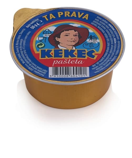 Pašteta Kekec Ta Prava 50 g Akcija v trgovini Tuš
