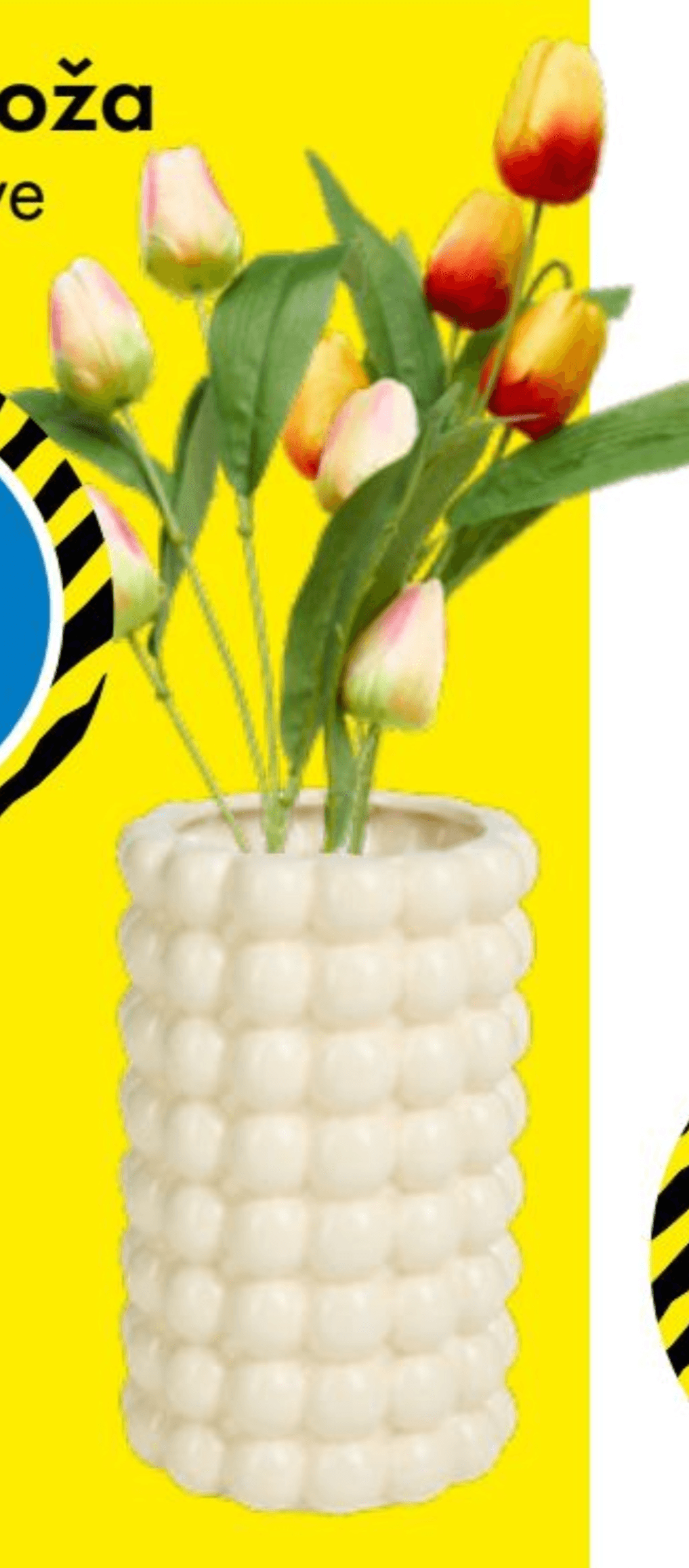 Umetna roža - Akcija v trgovini Tedi