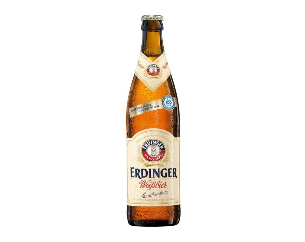 Erdinger svetlo pšenično pivo Oktoberfest 0,5 l Akcija v trgovini E.Leclerc