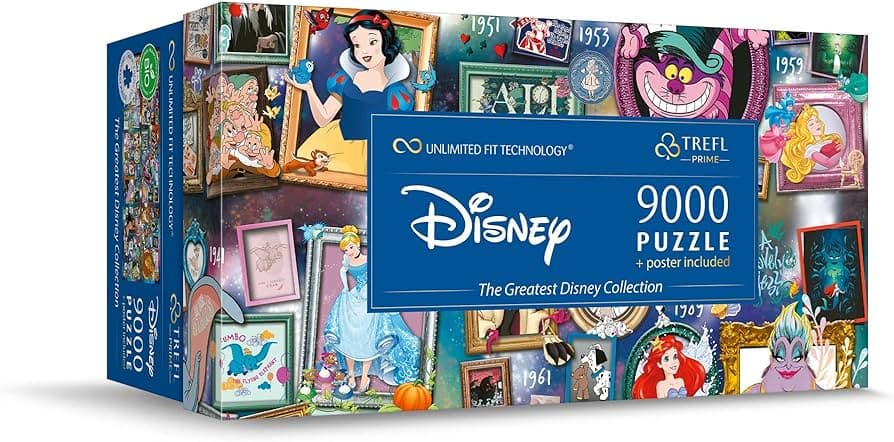 Disney sestavljanka 9.000 deli Akcija v trgovini Tedi
