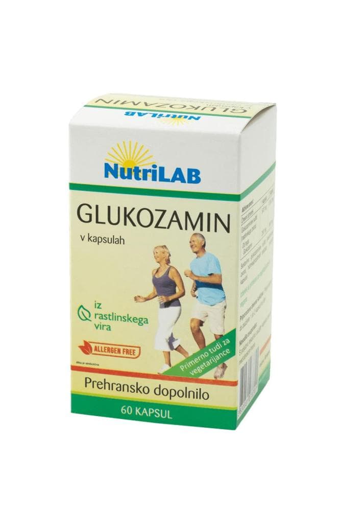 NutriLAB Glukozamin prehransko dopolnilo 60 kapsul Akcija v trgovini Dm
