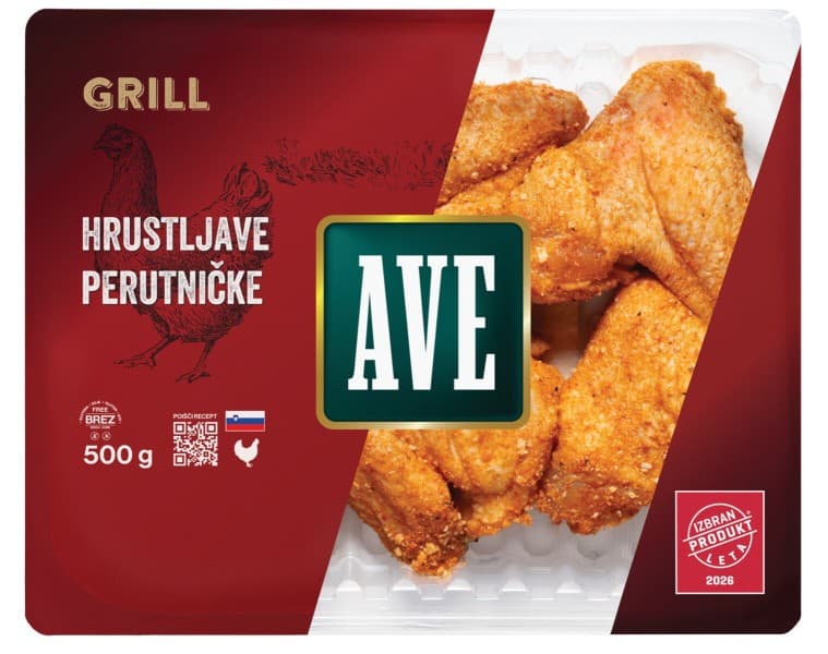 Hrustljave perutničke Ave 500 g Akcija v trgovini Jager