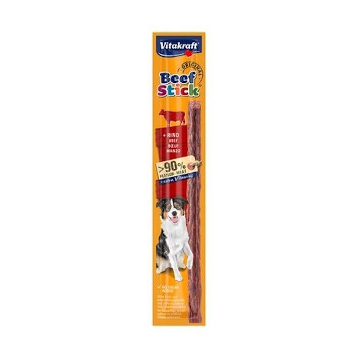 Prigrizek za pse Vitakraft Beef Stick 2 kosa, 24 g Akcija v trgovini Mercator