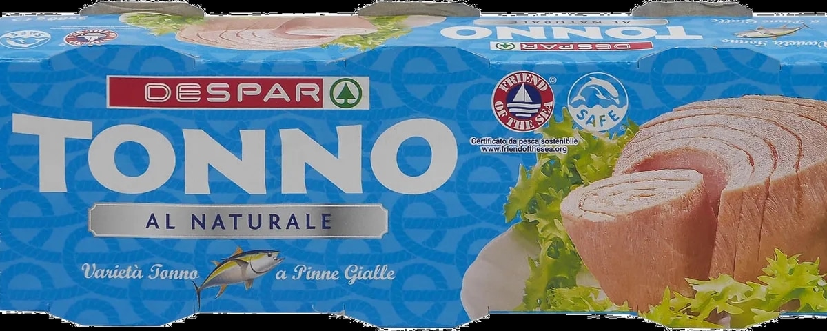 Despar tuna v naravnem soku 3 x 80 g Akcija v trgovini Spar