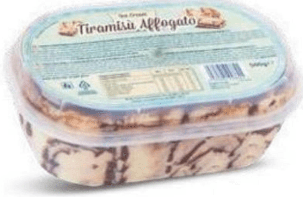 SLADOLED V BANJICI S PRELIVOM, TIRAMISU 500 g - Akcija v trgovini Eurospin
