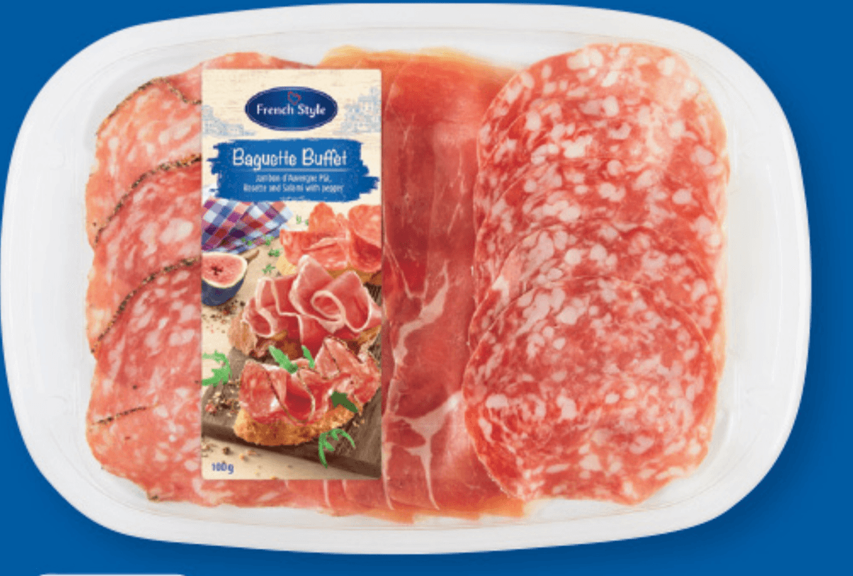 French Style izbor salam 100 g Akcija v trgovini Lidl