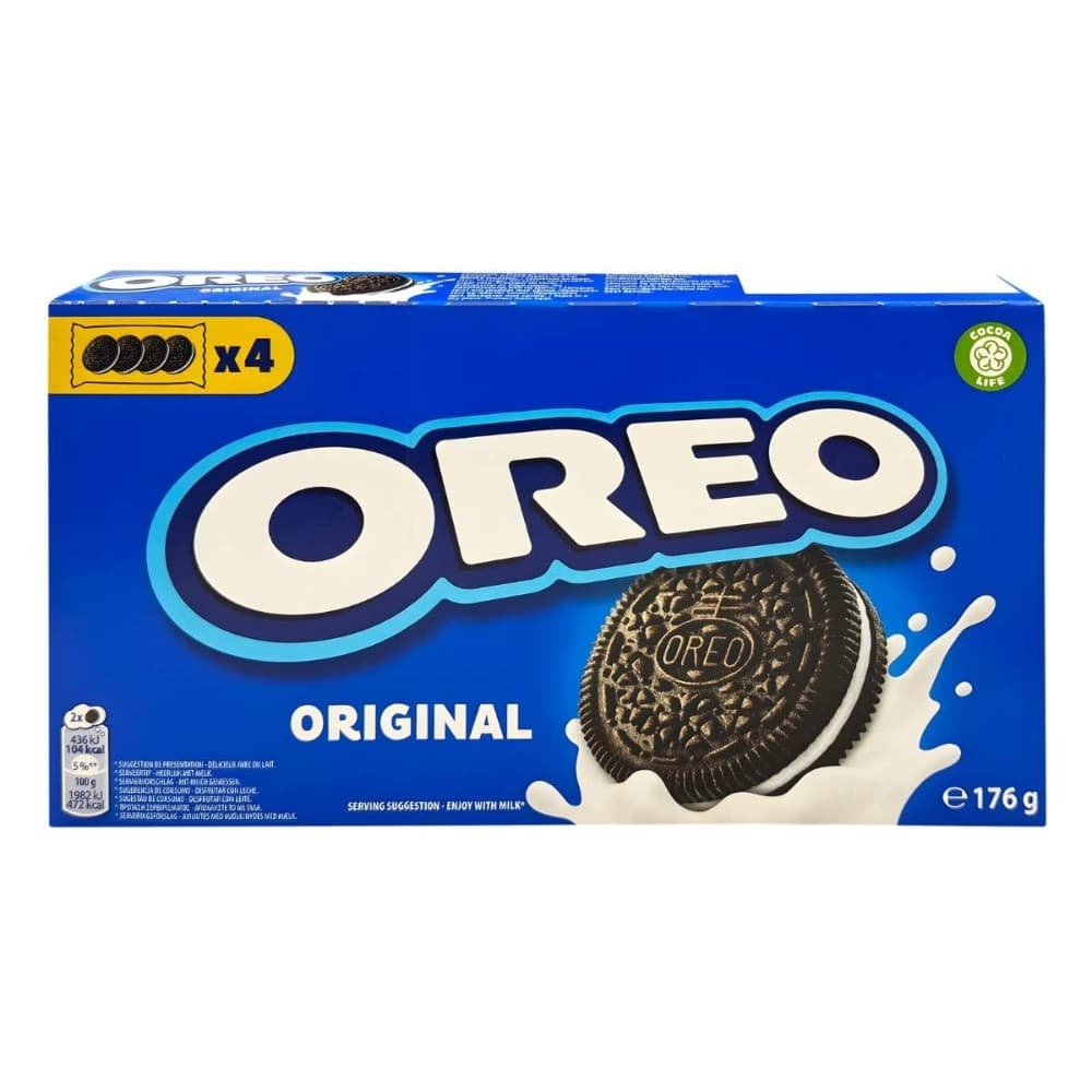 Keksi Oreo 176 g in 170 g Akcija v trgovini Mercator