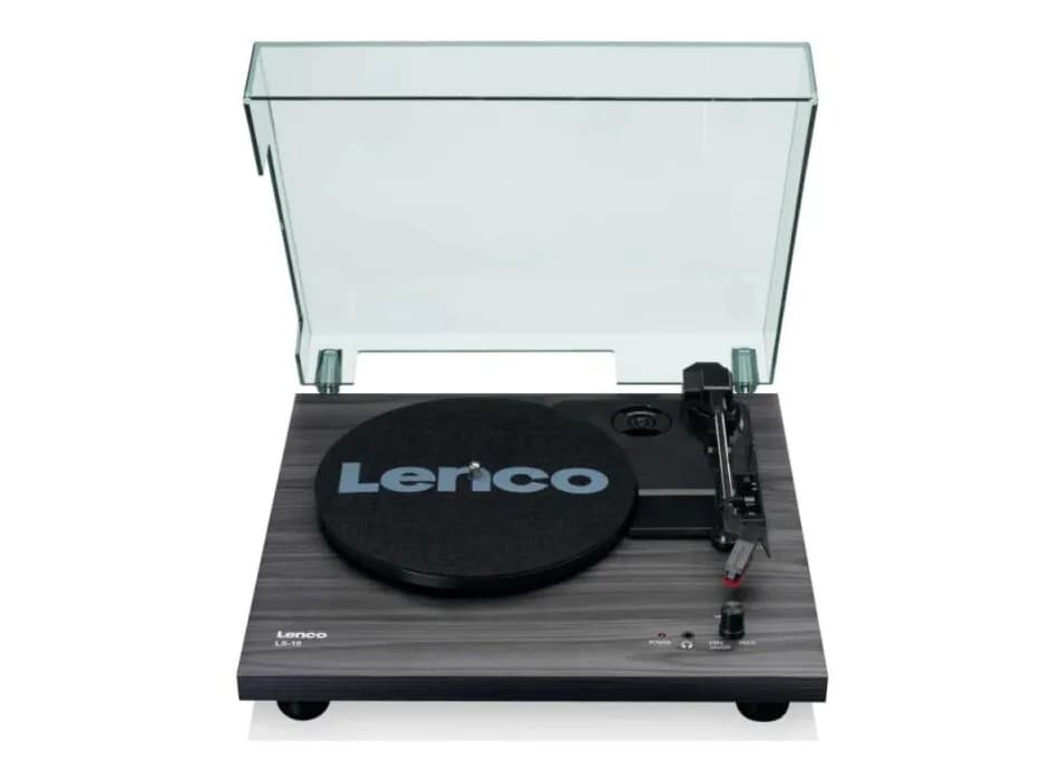Gramofon z zvočnikoma Lenco LS-10BK Akcija v trgovini Harvey Norman