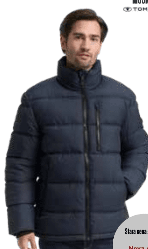 Moška jakna TOM TAILOR Akcija v trgovini Jager