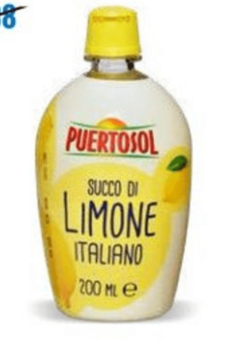 Limonin sok 200 ml Puertosol - Akcija v trgovini Eurospin