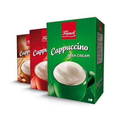 Franck instant napitek Cappuccino 112 g - 160 g Akcija v trgovini E.Leclerc
