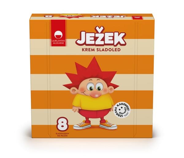 Sladoled Ježek 20/1 - Akcija v trgovini Jager