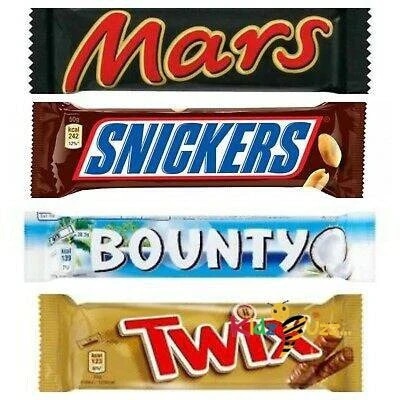 Sladoledna ploščica Twix, Mars ali Snickers 204 g - 274 g Twix, Mars, Snickers - Akcija v trgovini E.Leclerc