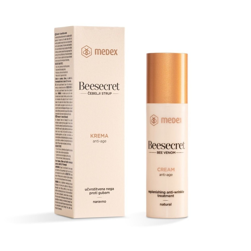 Medex krema s čebeljim strupom Beesecret 50 ml Akcija v trgovini E.Leclerc