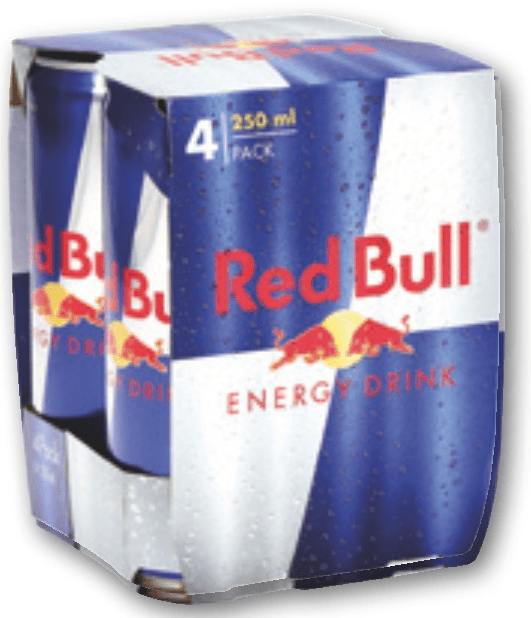 Red Bull energijski napitek 4 x 250 ml Akcija v trgovini Spar