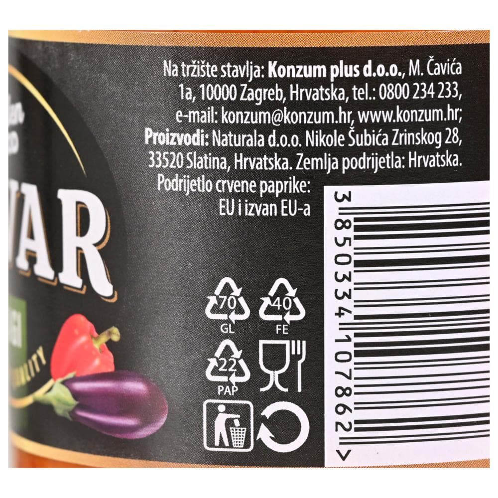 Domači ajvar Garden Good Premium 290 g Akcija v trgovini Mercator