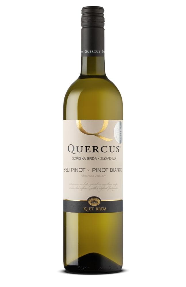 Vrhunsko vino ZGP Beli Pinot ali Chardonnay Quercus 0,75 l Akcija v trgovini E.Leclerc