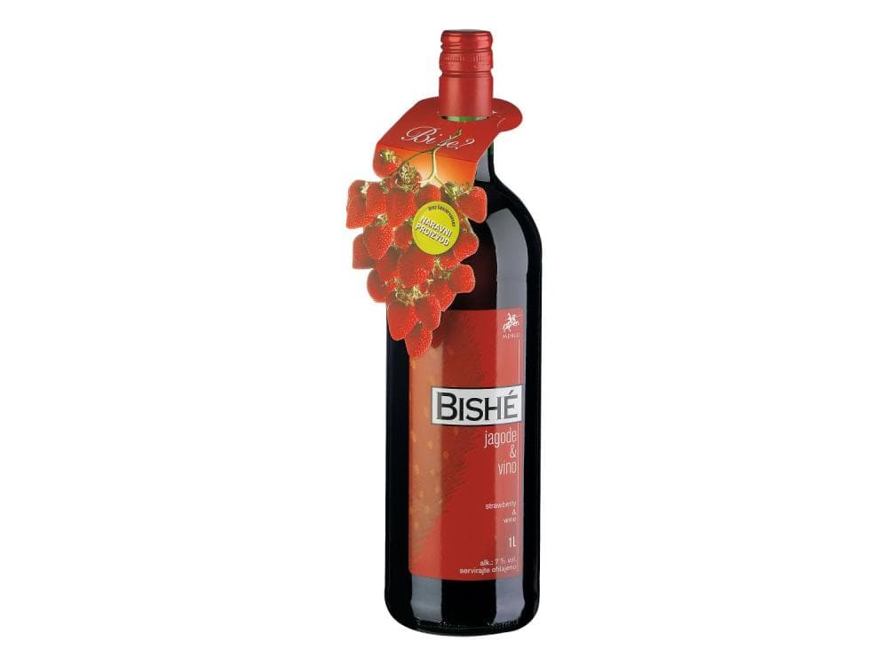 Bishé jagodno vino 1 l Akcija v trgovini Lidl