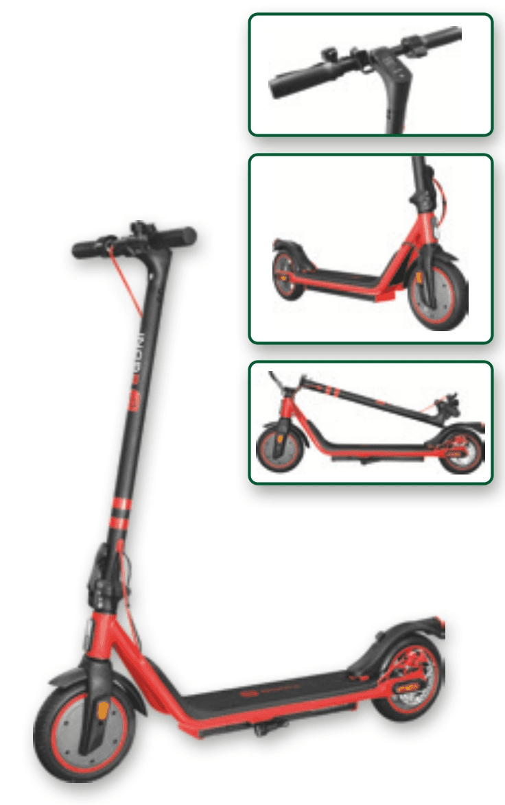 Električni skiro E-Goni S10 Red Akcija v trgovini Spar