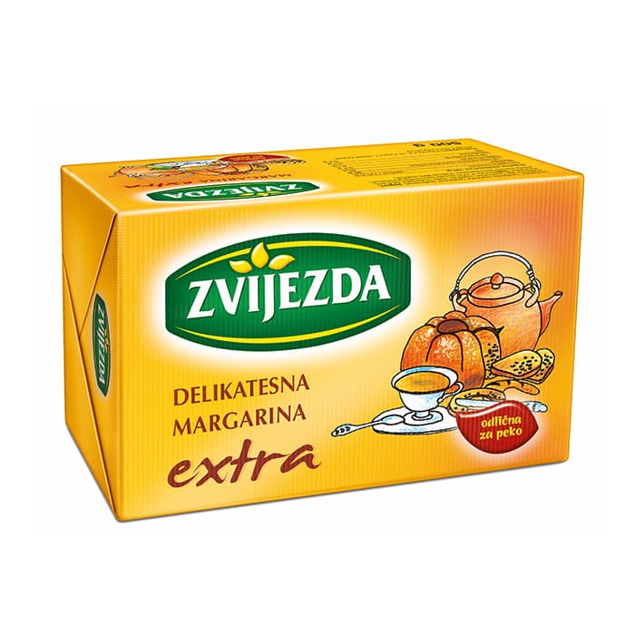 Delikatesna margarina Zvijezda 500 g Akcija v trgovini Jager