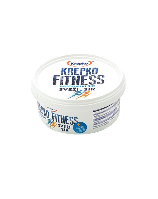 Krepko Fitness Sveži proteinski sir 400 g Akcija v trgovini Lidl